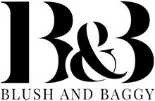Blush and Bagg Logo in Black